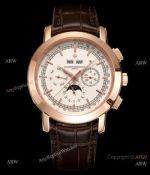 TW V2 Swiss Vacheron Constantin Traditionnelle Perpetual Calendar Chronograph Rose Gold Watch